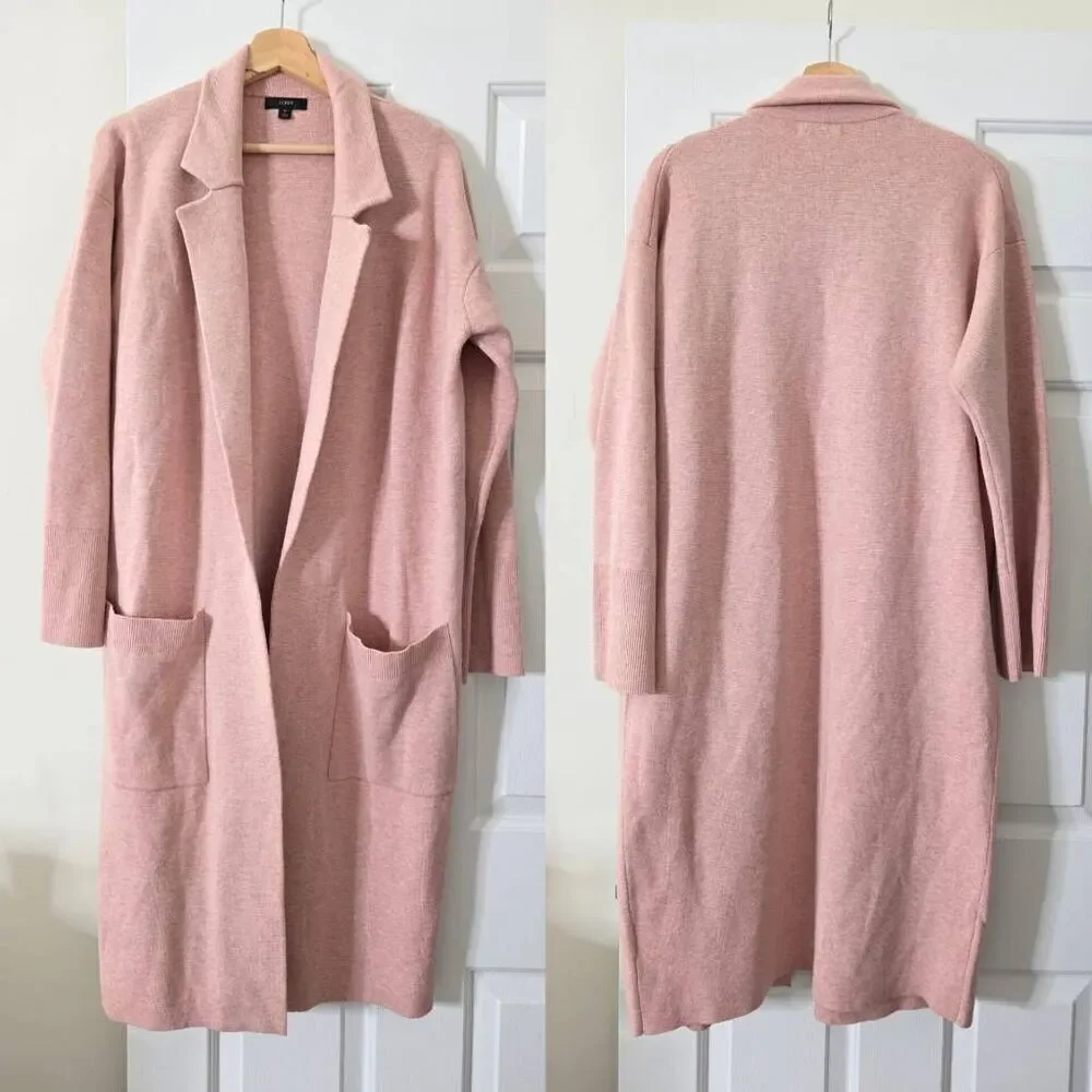 J. Crew Blossom Ella Sweater Blazer M, Pink